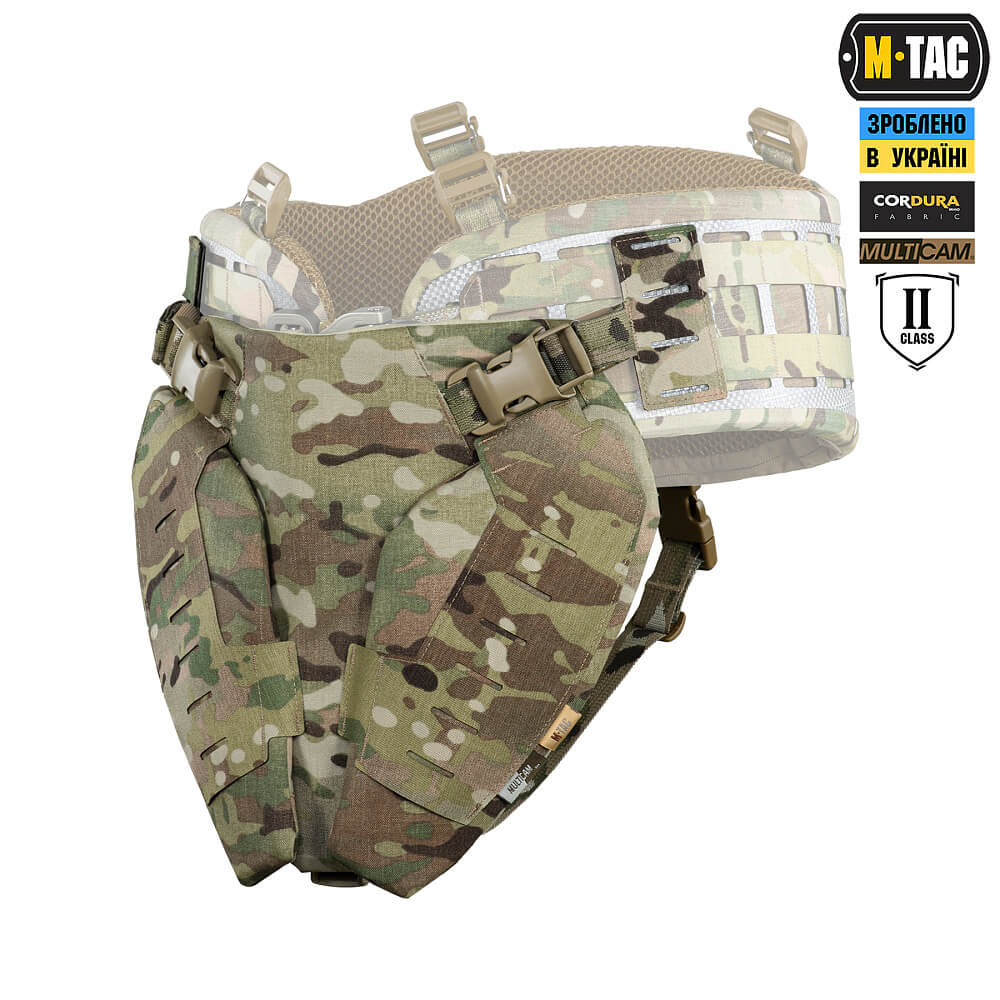 Балістичний захист паху M-Tac Groin Protection 2 клас Multicam Фото 3
